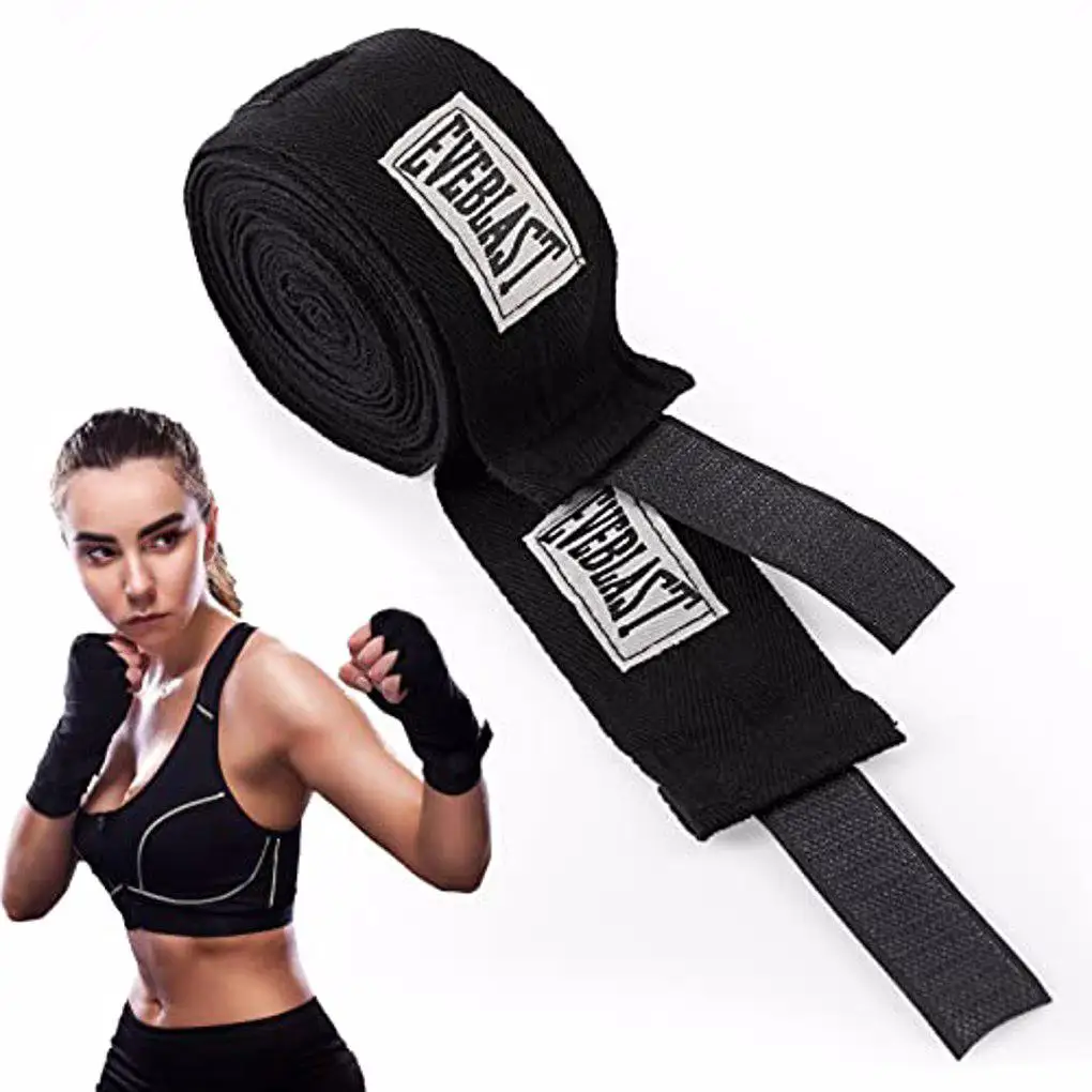 Cotton Boxing Bandages  Soft & Elastic Hand Wraps for Sanda, Muay Thai, Karate - Protects Fists Wrists & Enhances Fitness thumbnail 5