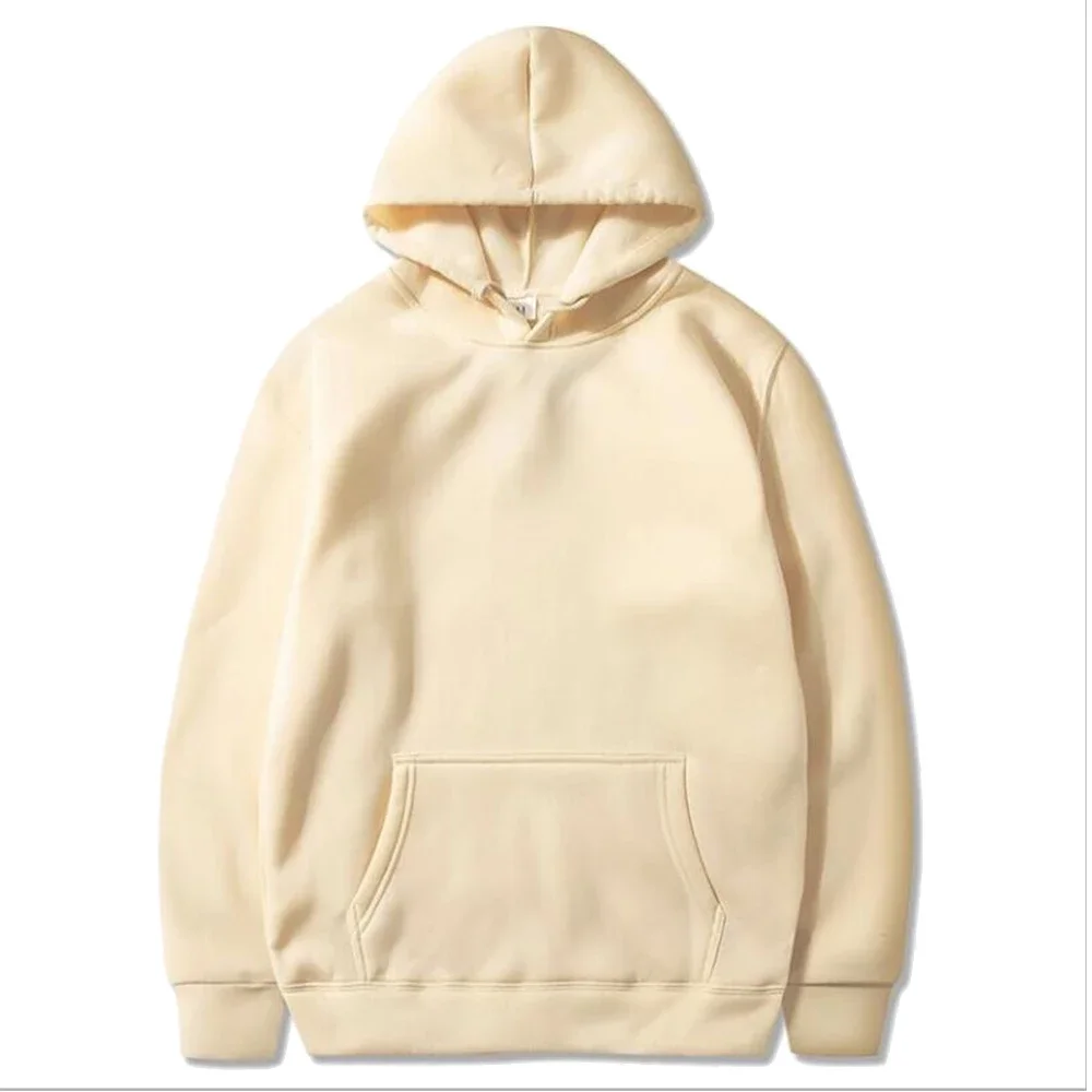 Men's Casual Hoodies Women's Fleece Warm Hoodies Spring Autumn Pullovers Fashion Black Multiple Colour Oversized Sweatshirts Top thumbnail 4