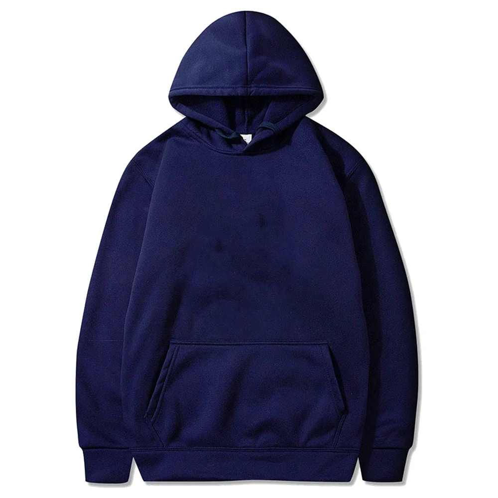 Men's Casual Hoodies Women's Fleece Warm Hoodies Spring Autumn Pullovers Fashion Black Multiple Colour Oversized Sweatshirts Top thumbnail 6