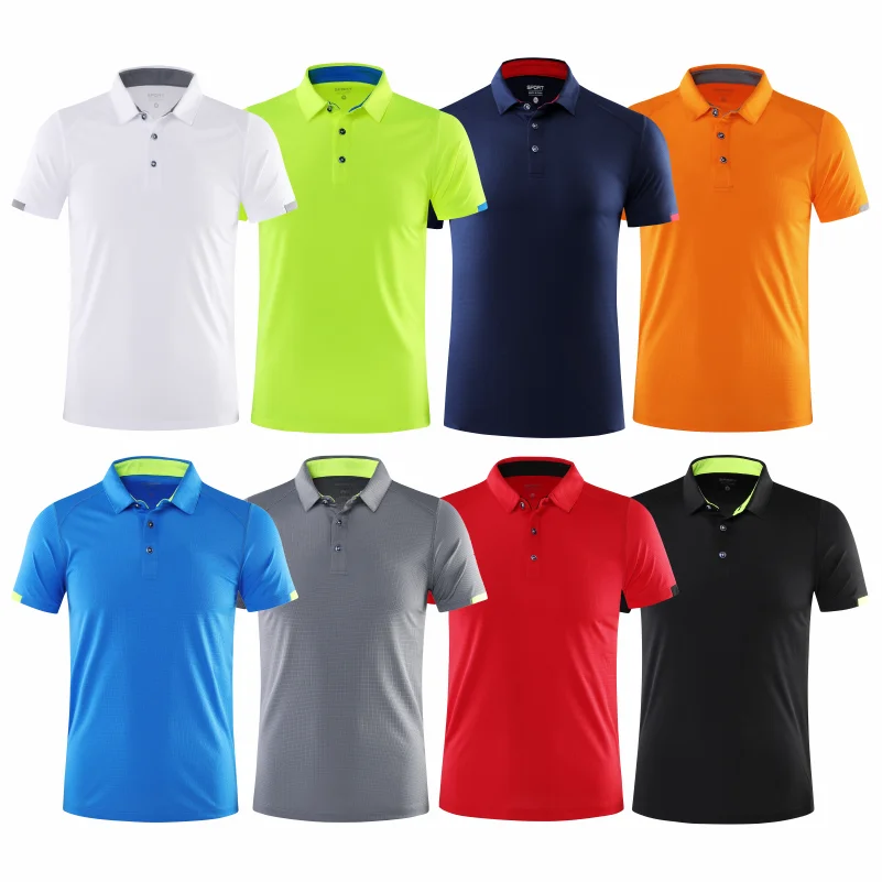 Casual Sports Quick-drying Lapel Short-sleeved POLO Shirt Cycling Suit Fitness Suit For Men thumbnail 4