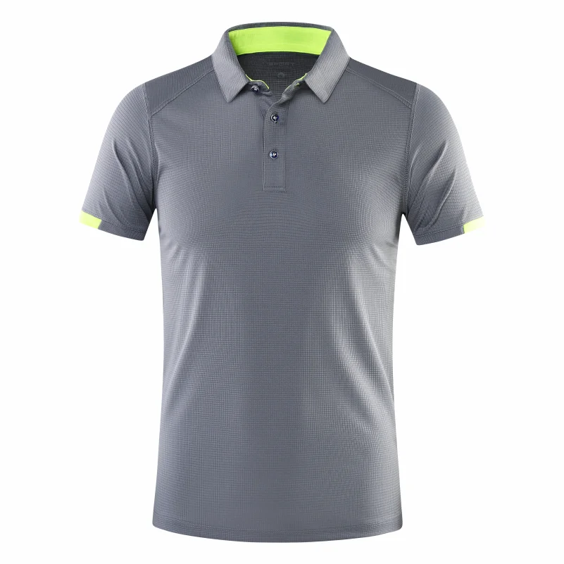 Casual Sports Quick-drying Lapel Short-sleeved POLO Shirt Cycling Suit Fitness Suit For Men thumbnail 6