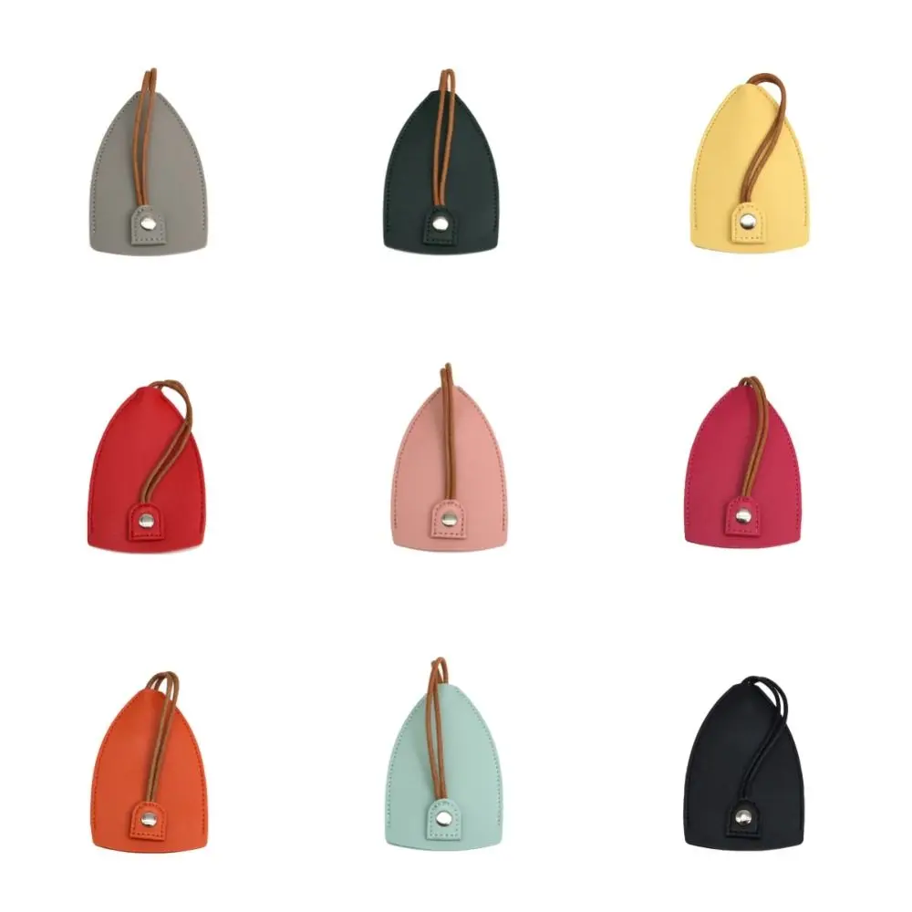PU Leather Pull Out Keychain Pouch Waterproof Solid Color PU Key Wallets Key Organizer Key Holder Case Housekeepers Key Holder thumbnail 6