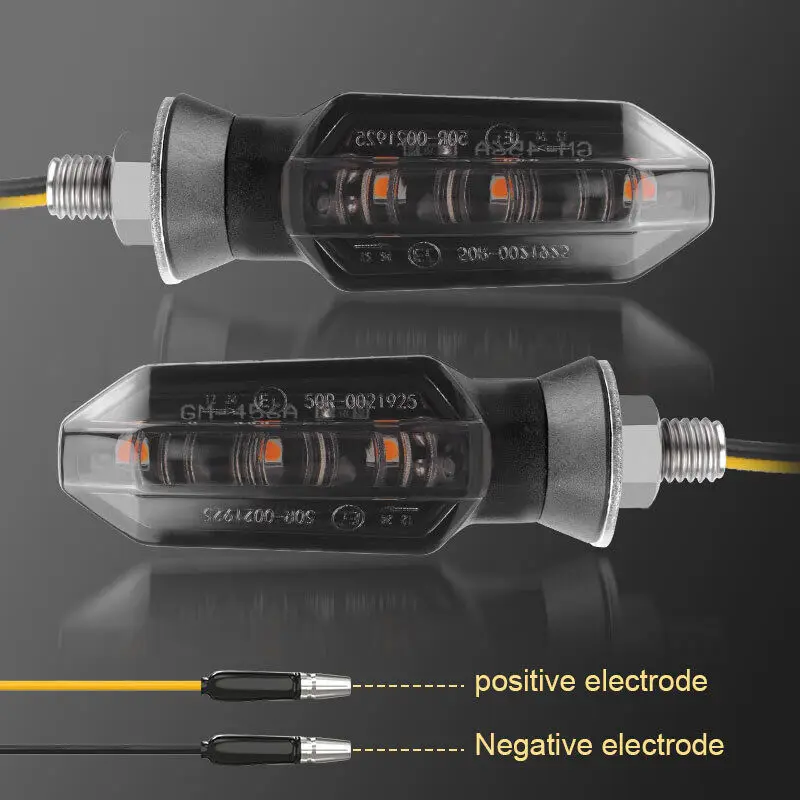 Motorcyle LED Turn Signal Light 12V Moto Amber Indicator Lamp For Yamaha FZ 1 YZF R3 R6 R1 MT 07 09 FZ6 Tracer 900 Tenere 700 thumbnail 3