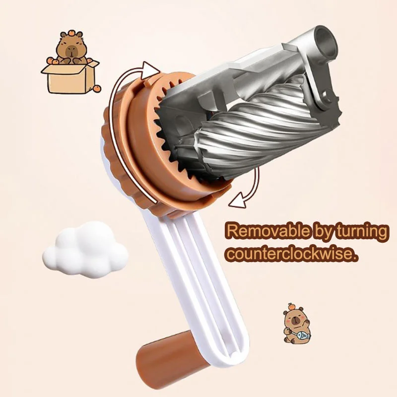 Pencil Sharpener Creative Capybara Kawaii Stationery Office School Supplies Korean Stationery 80*80*100mm thumbnail 5