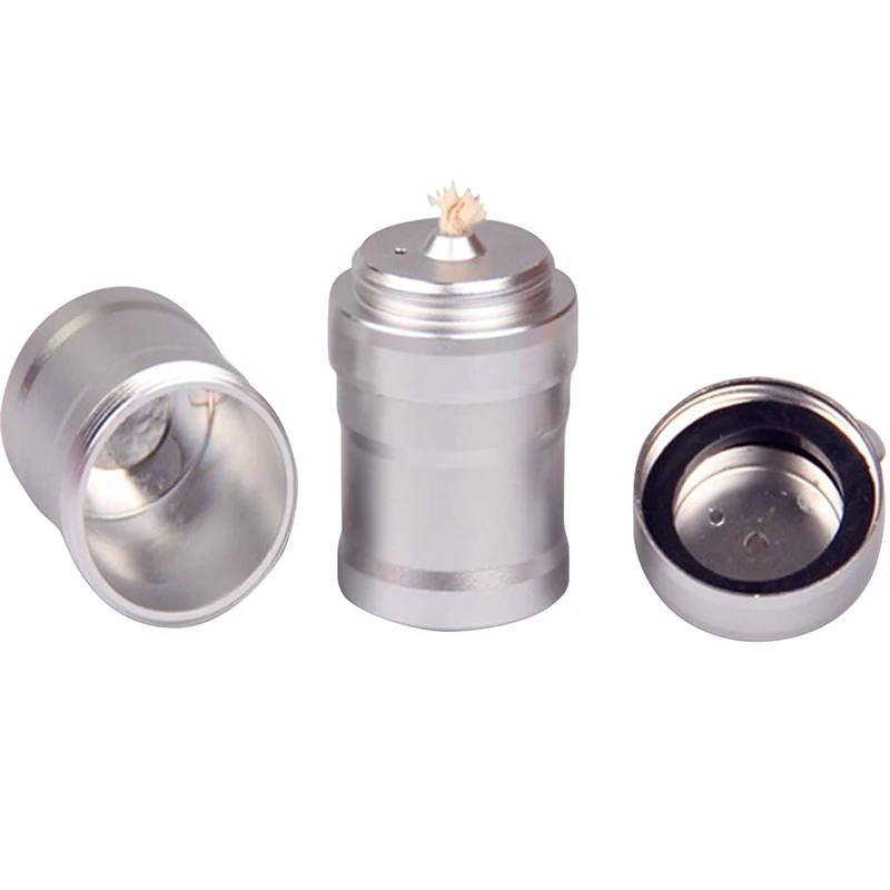 Portable Metal Mini Alcohol Lamp Lab Equipment Heating Camping For Outdoor Travel Without Hiking Alcohol Stoves Liquid Survival thumbnail 2