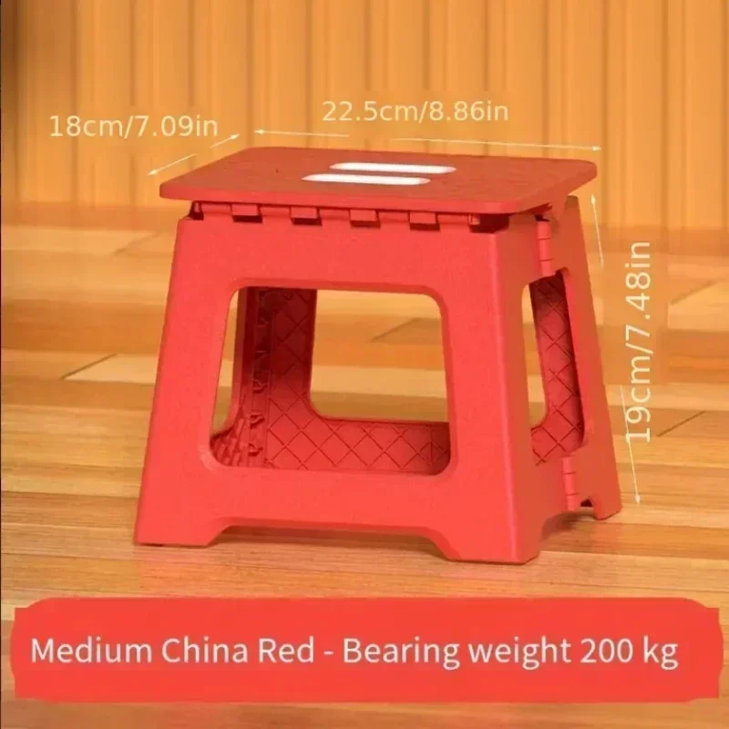 2024 New Adult Children Portable Folding Stool Thickened Plastic Saddle Chair For Outdoor Camping And Fishing thumbnail 6