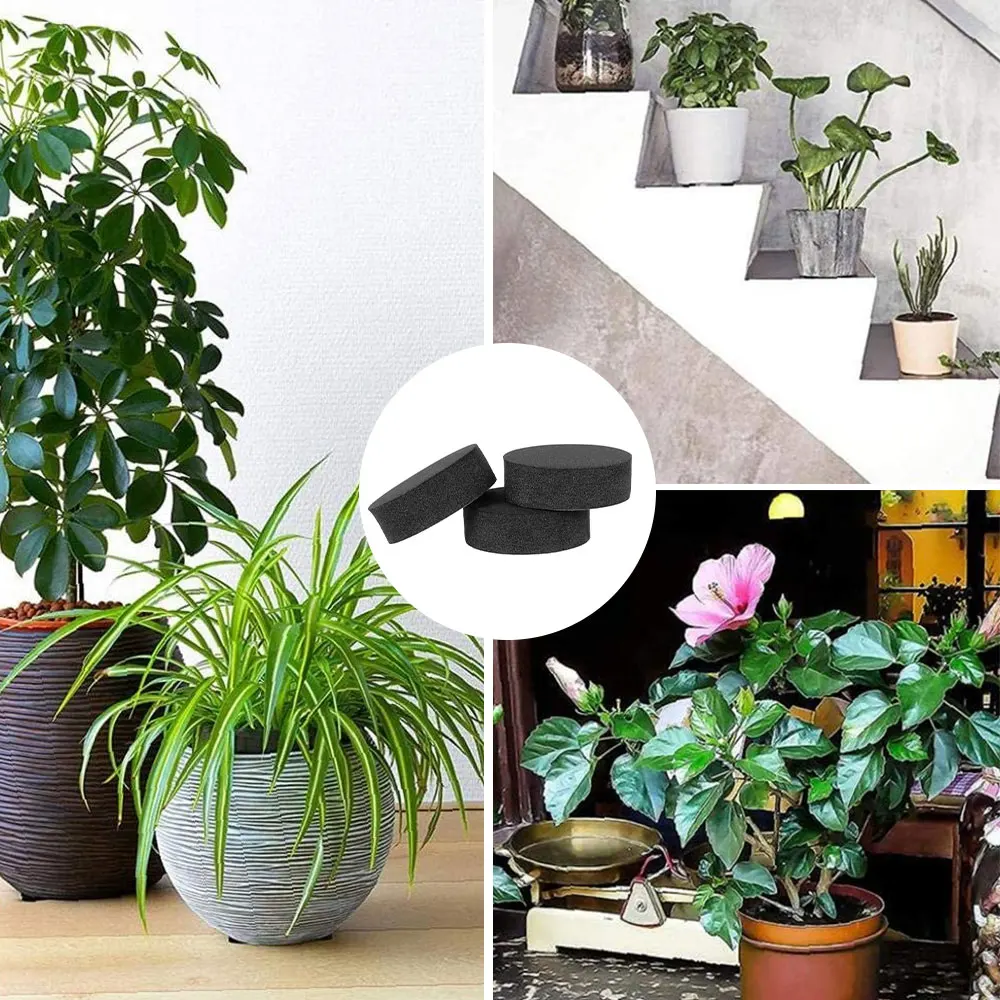 40/80/120Pcs Flower Plant Pot Feet Invisible Flowerpot Riser Self-adhesive Non-slip Pot Base Tray Indoor Outdoor Garden Supplies thumbnail 4