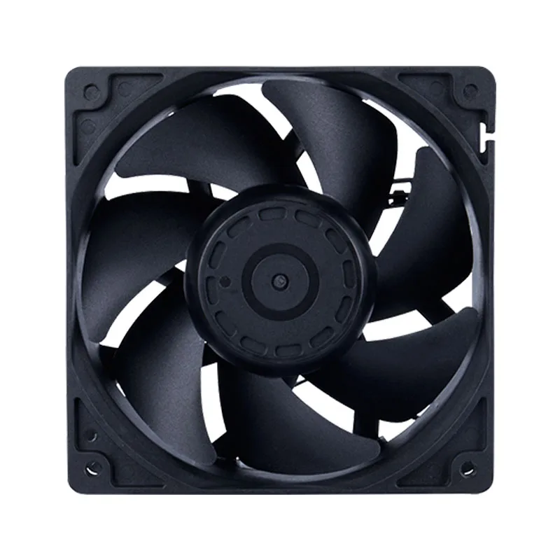 12V 3500RPM 5000RPM High Speed 12038 120mm Fan Two Ball Bearing 12cm Cooling Fans For Server Workstation BTC Mining Cabinet Case thumbnail 3