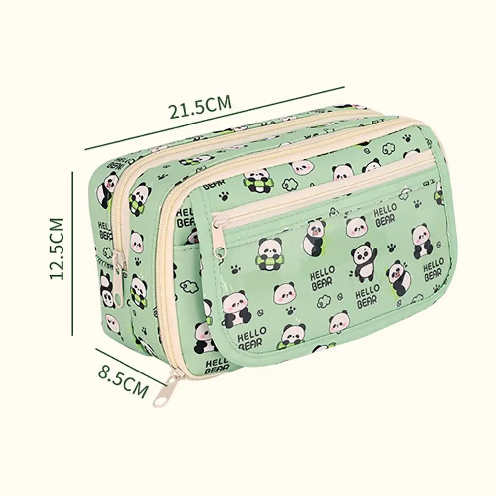 Multi Functional Capybara/Panda Pen Bag Large Capacity Nine-Layer Pencil Case Dirt-proof Stationery Bag School Office thumbnail 6