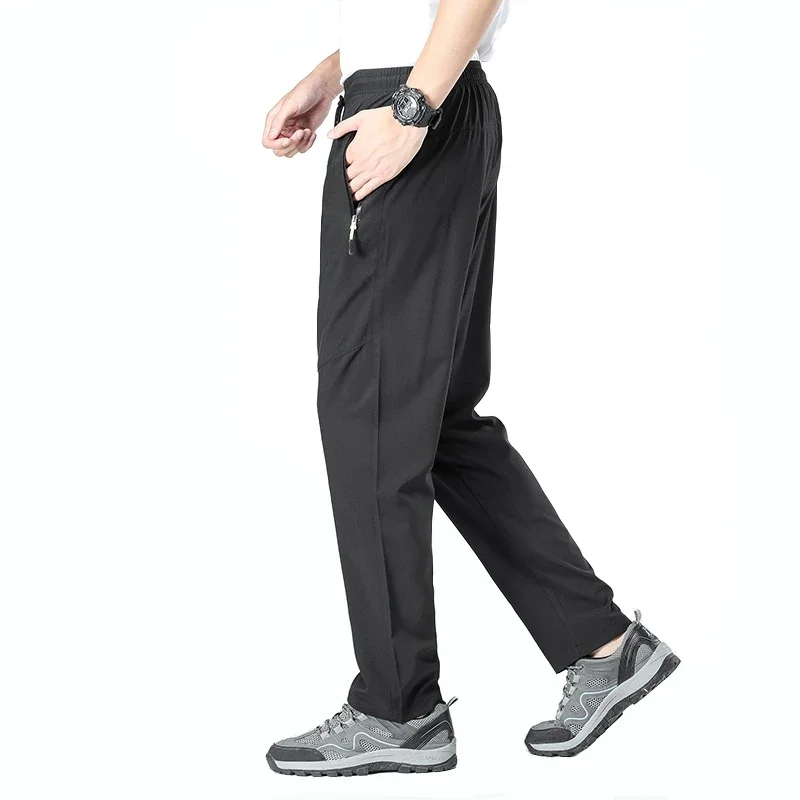 CHRLCK Men's Running Pants Summer Quick Dry Jogging Camping Hiking Fishing Sport Outdoor Trousers Women Large Size thumbnail 3