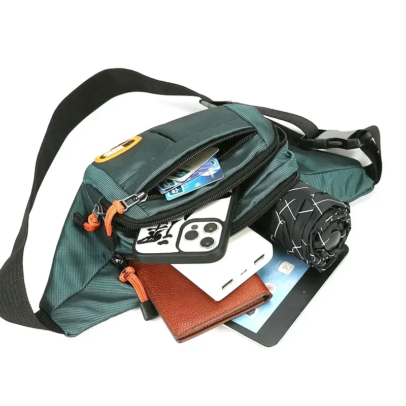 Men Women Oxford Waterproof Mobile Waist Bag Unisex Multifunctional Large Capacity Fanny Pack Wear-resistant Para Hombre 2024 thumbnail 6
