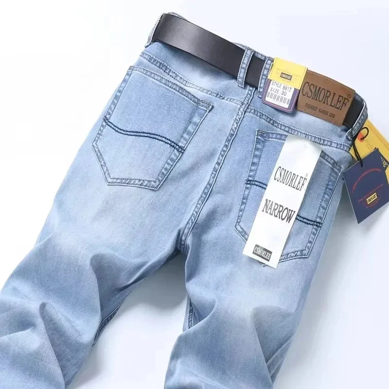 2026 Brand Jeans Summer Style Utr Thin Light  Men's Jeans Fashion Male Casual Denim Men's Jeans Slim Wholesale Jeans thumbnail 3
