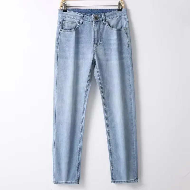2026 Brand Jeans Summer Style Utr Thin Light  Men's Jeans Fashion Male Casual Denim Men's Jeans Slim Wholesale Jeans thumbnail 4