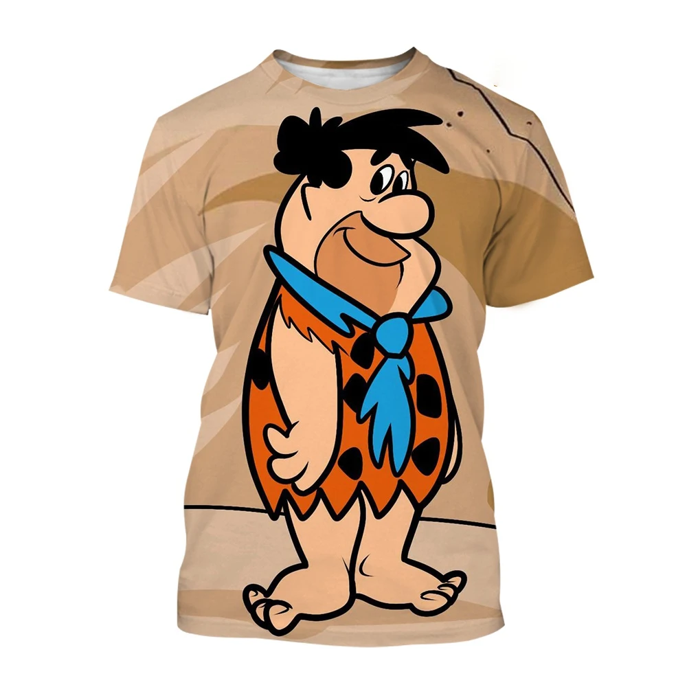 Summer fashion trend novel 3D printed printed T-shirt funny cartoon Harajuku casual comfortable short sleeved T-shirt thumbnail 2