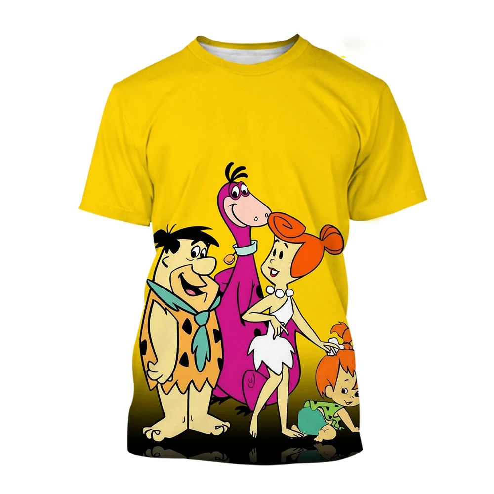 Summer fashion trend novel 3D printed printed T-shirt funny cartoon Harajuku casual comfortable short sleeved T-shirt thumbnail 5