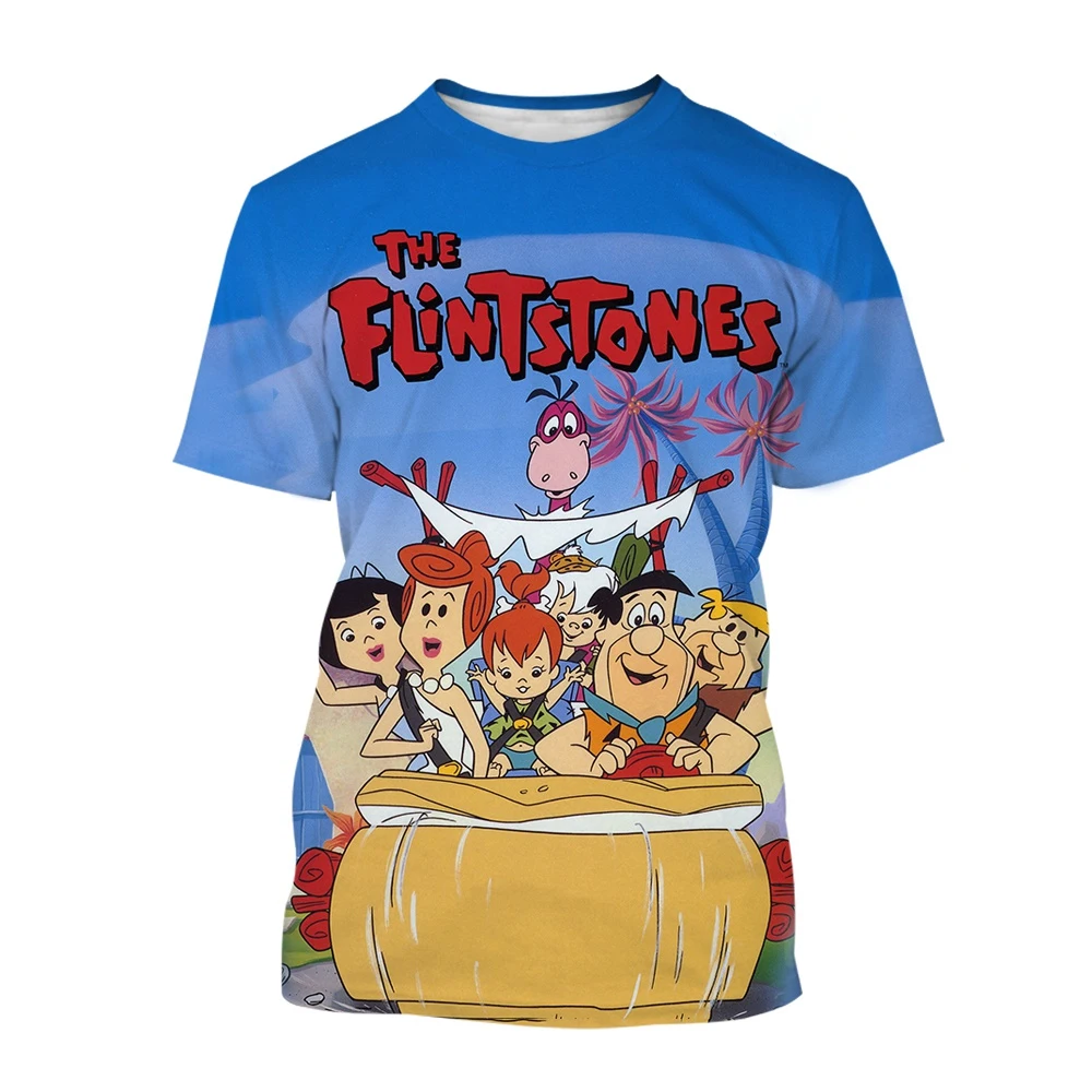 Summer fashion trend novel 3D printed printed T-shirt funny cartoon Harajuku casual comfortable short sleeved T-shirt thumbnail 3