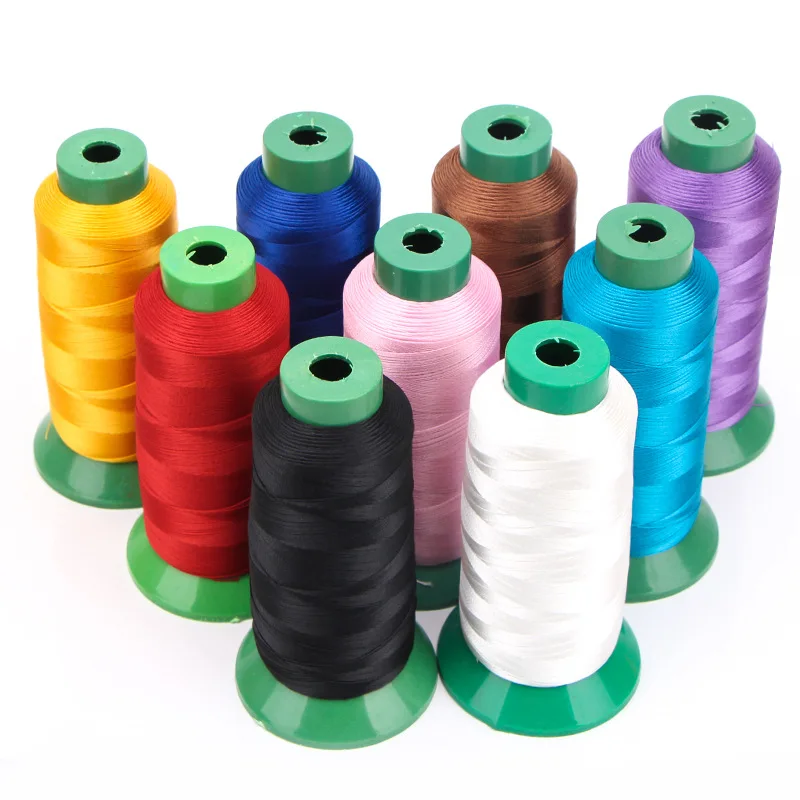 210D/3 Style 1500 Meters/Roll Nylon Sewing Thread for Wig Weaving Making Household Cross Stitching Weaving Hair Sewing Thread thumbnail 3