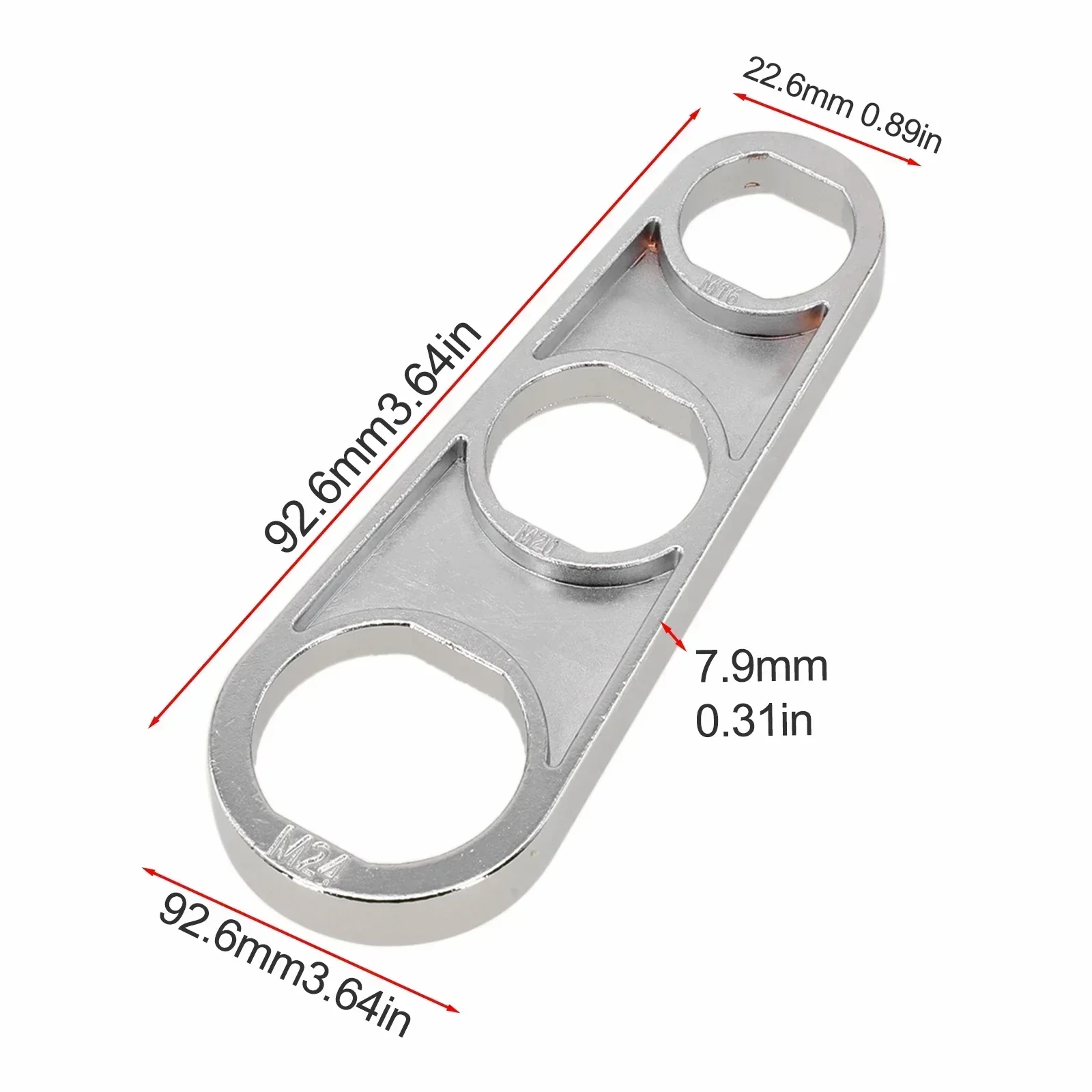 Faucet Aerator Wrench Water Flows Adjusting 2 In 1 Faucet Bubbler Wrench Spanner For Plumber Faucet Nozzle Filter Repair Tool thumbnail 6
