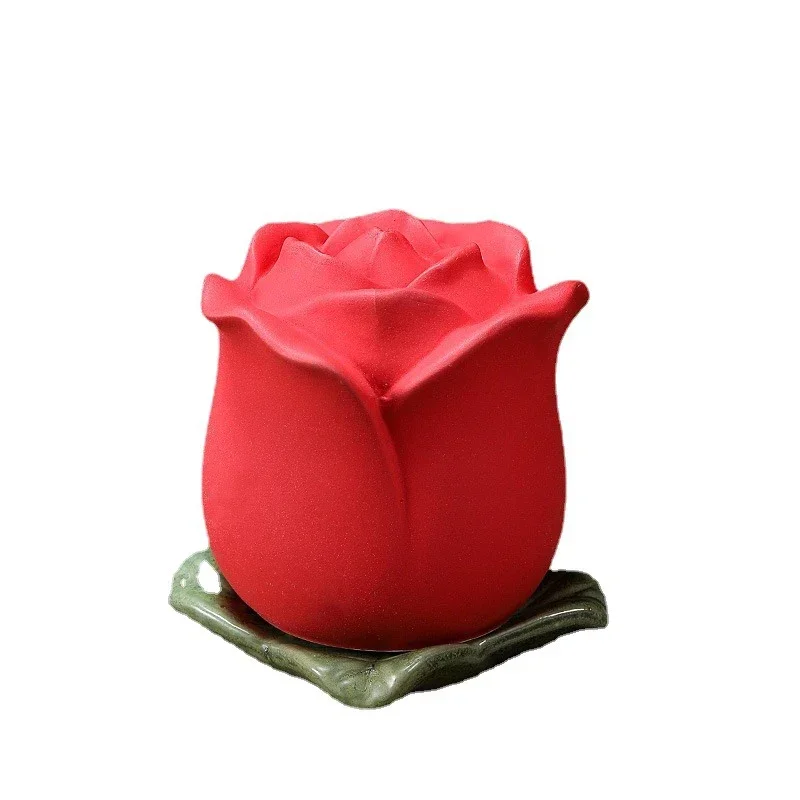Ceramic Ash Urn Mini Funeral Box Small Pet Cremation Ashes Urns Animal Rose Flower Container Puppy Deceased Pet Cats Memorial thumbnail 6
