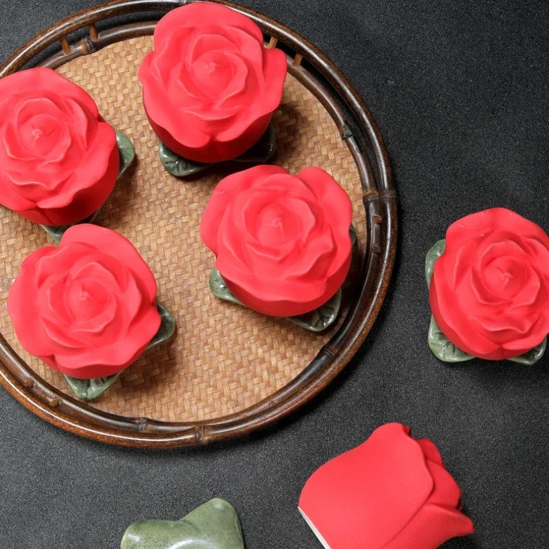 Ceramic Ash Urn Mini Funeral Box Small Pet Cremation Ashes Urns Animal Rose Flower Container Puppy Deceased Pet Cats Memorial thumbnail 5