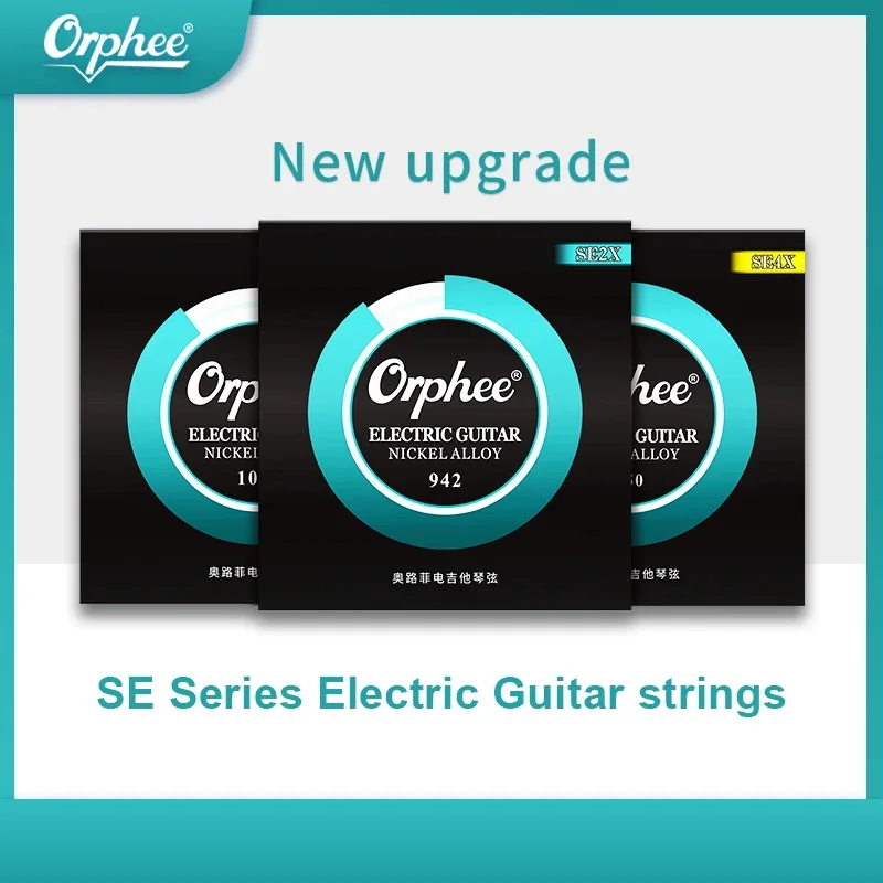 Orphee Electric Guitar Strings SE Series High Carbon Steel Hexagonal Core Nickel Alloy Wrap Strings Guitar Parts & Accessories