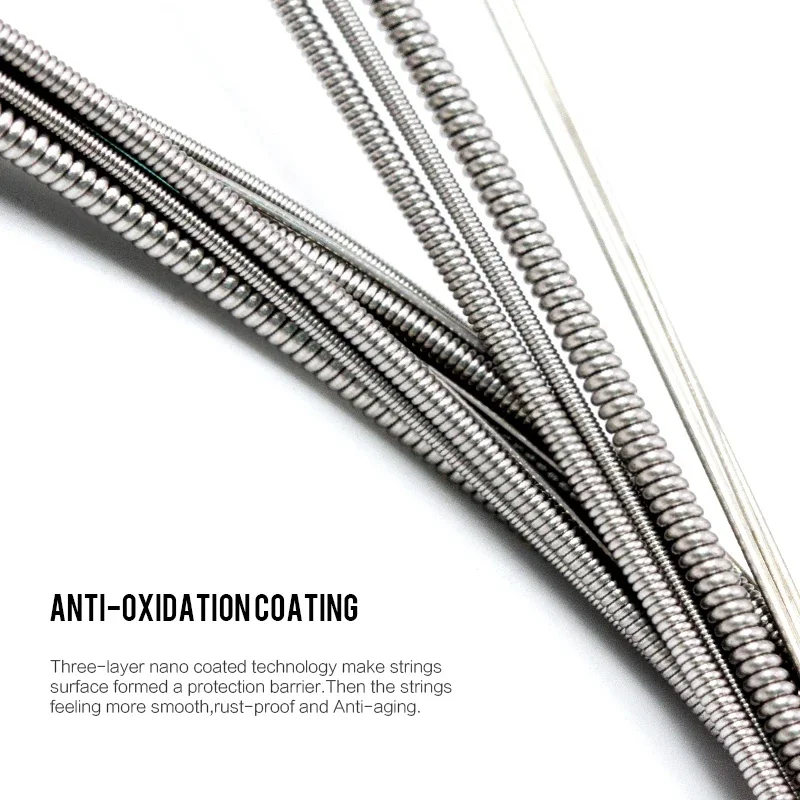 Orphee Electric Guitar Strings SE Series High Carbon Steel Hexagonal Core Nickel Alloy Wrap Strings Guitar Parts & Accessories thumbnail 2