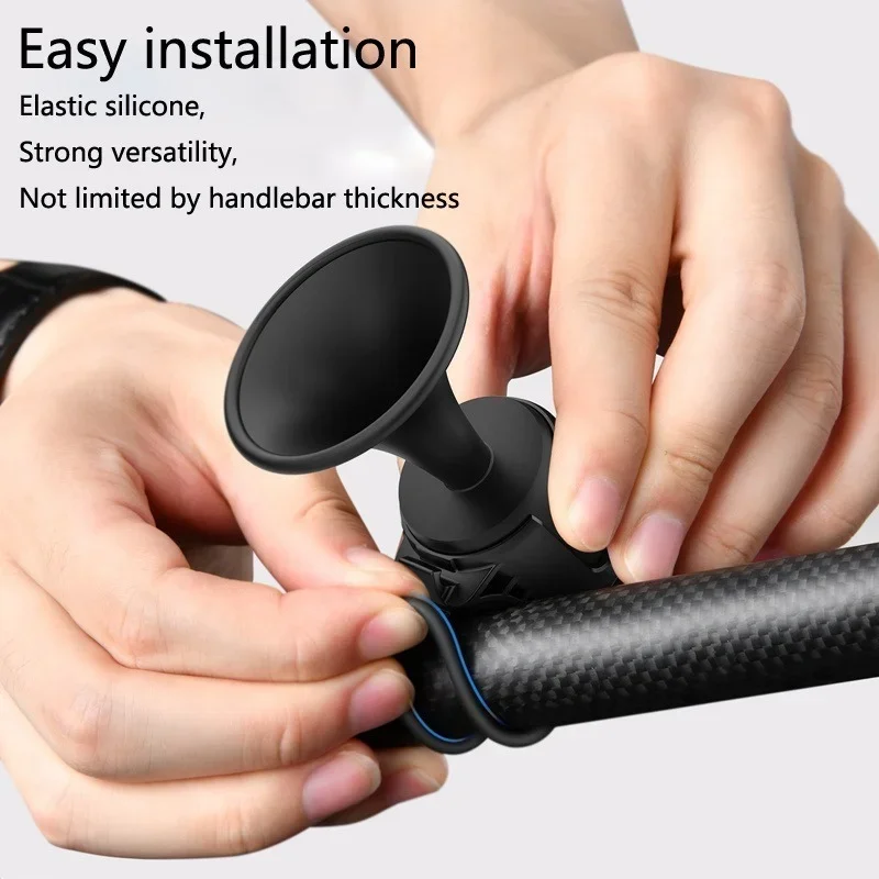 Bicycle Horn Electric Scooter Bell 120DB Waterproof Bike Horn MTB Road Cycling Bicycle Alarm Horn For Xiaomi M365 Pro Accessorie thumbnail 4