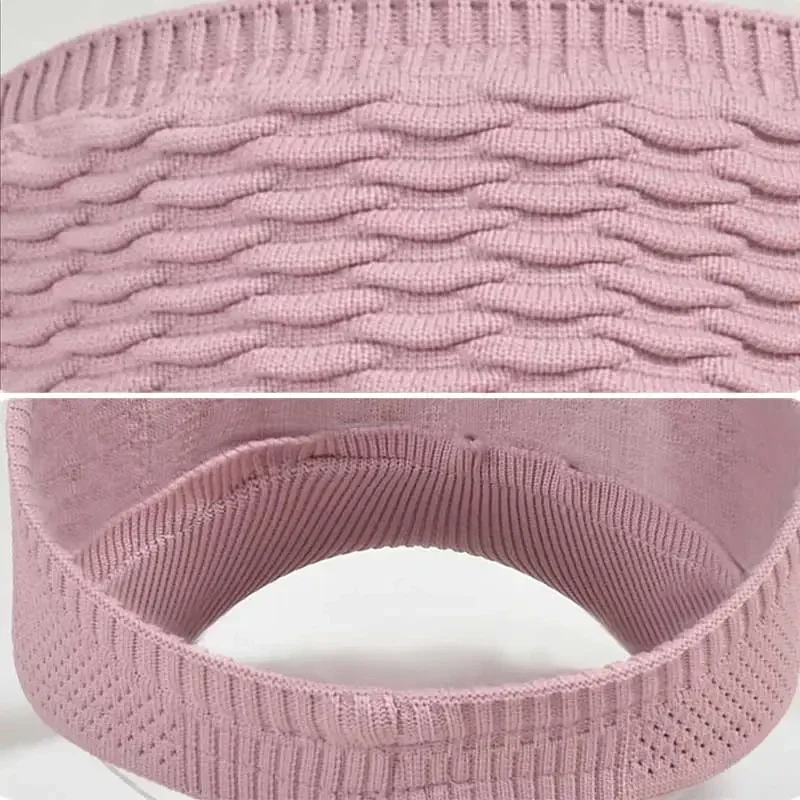 New Women Anti-UV Sun Hats Breathable Adjustable Empty Top Visor Caps for Men Tennis Golf Running Travel Beach Sport Outdoor Hat thumbnail 6