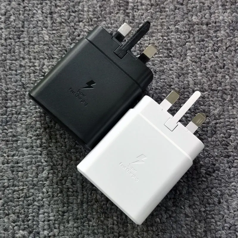 Samsung 45W UK Plug PD Charger Super Fast Charging Adapter For Galaxy S24 S23 S22 S21 S20 Note 20 Ultra 10 Z Flip Fold 6 5 4 3 2 thumbnail 5