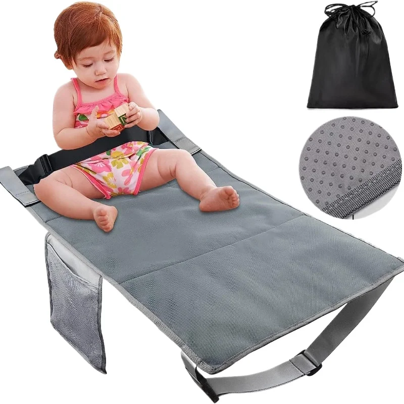 Kid's Airplane Footrest Airplane Travel Bed Portable Children's Travel Airplane Seat Extension Extender