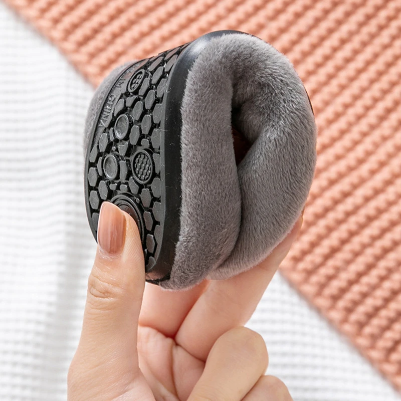 Winter Children Floor Shoes For Baby Slippers Kids Plush Warm Boys Girl Soft Anti-slip Nursey Indoor School Kids Shoes thumbnail 5