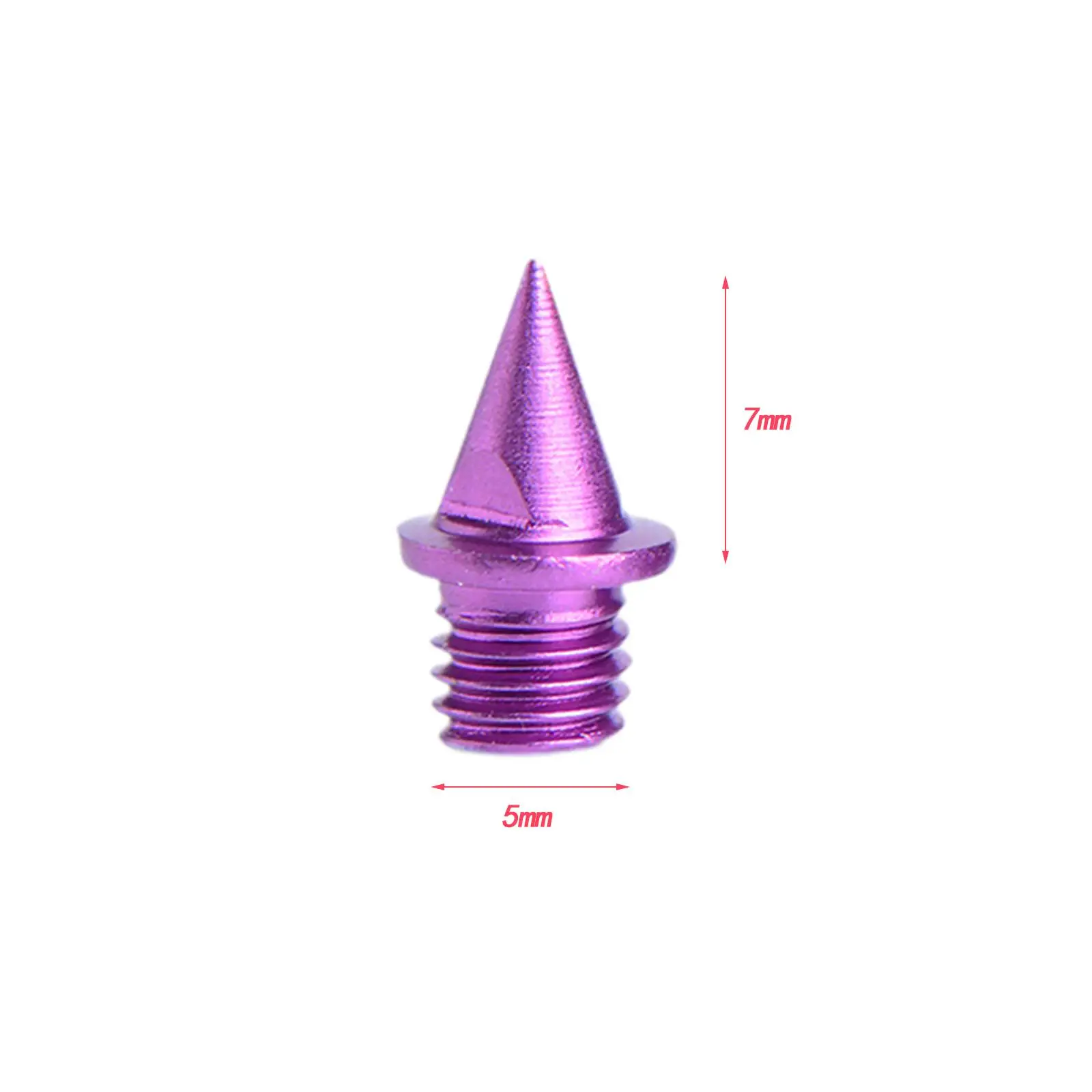 12Pcs Replacement Spikes for Track Shoes 7mm Track and Field Running Spikes for Short Running Sports Competition Sprint Exams thumbnail 6