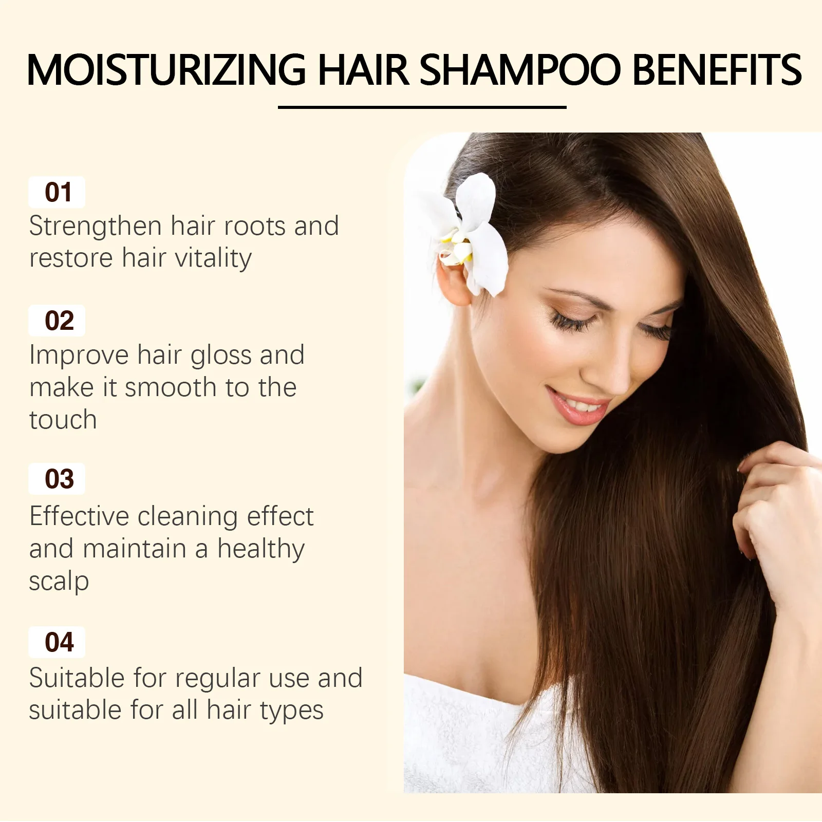 Collagen Shampoo and Conditioner for Hair Cleaning Scalp Nourish Hair Strengthening Shampoo Keratin Repair Mask Soft Hair Care thumbnail 4
