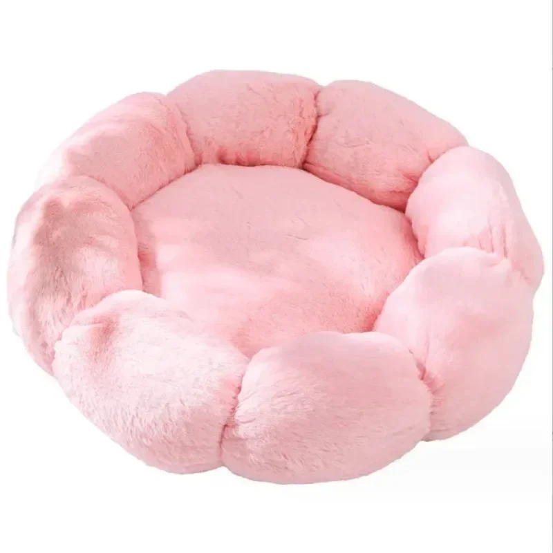 Comfortable Sleep Pet Bed Unique Flower-Shaped for Indoor and Outdoor Use Dog Mat Dog Beds for Large Dogs, Suitable For Winter thumbnail 3