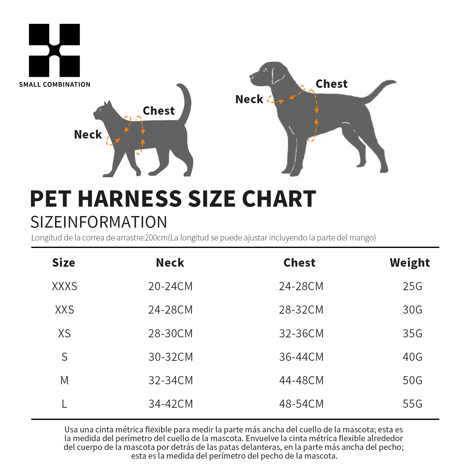 Dog Harness Leash Set for Small Medium Dog Adjustable Reflective Puppy Cat Harness pet Vest Chihuahua Dachshund Outdoor Walking thumbnail 6