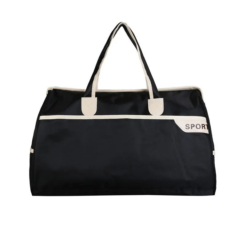 Nylon Travel Duffel Bag Outdoors Storage Bag Large Capacity Short-Distance Travel Package Foldable Boarding Bag Luggage Handbag thumbnail 4