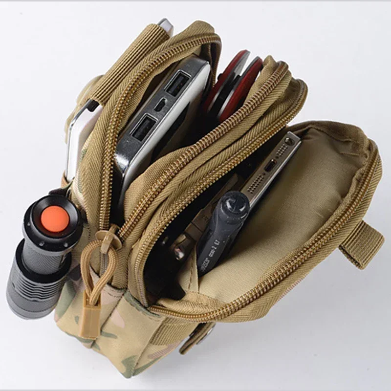 Tactical Wait Bag Purse Leg Bag Phone Fanny Pack Biker Portable Multi-functional Leggings Bag Sports Hanging Waist Bag Belt Bag thumbnail 6