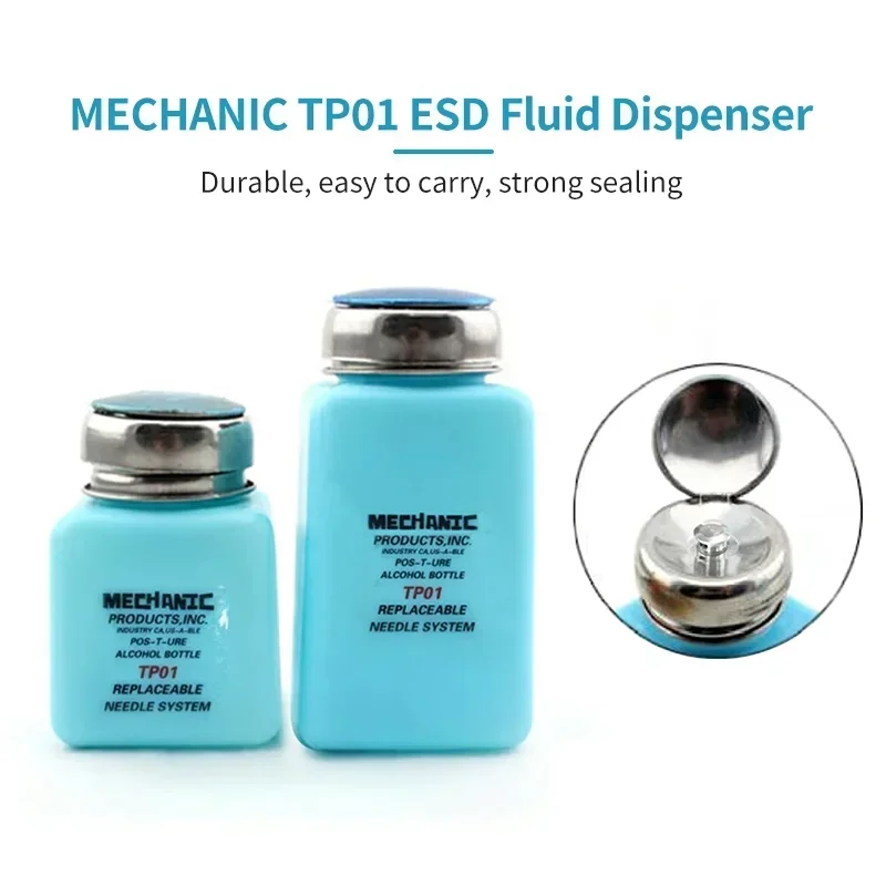 Mechanic Sprayproof Alcohol Bottle TP01 TZ01 Corrosion Protection for Repair and Cleaning of Precision Electronic Equipment thumbnail 3