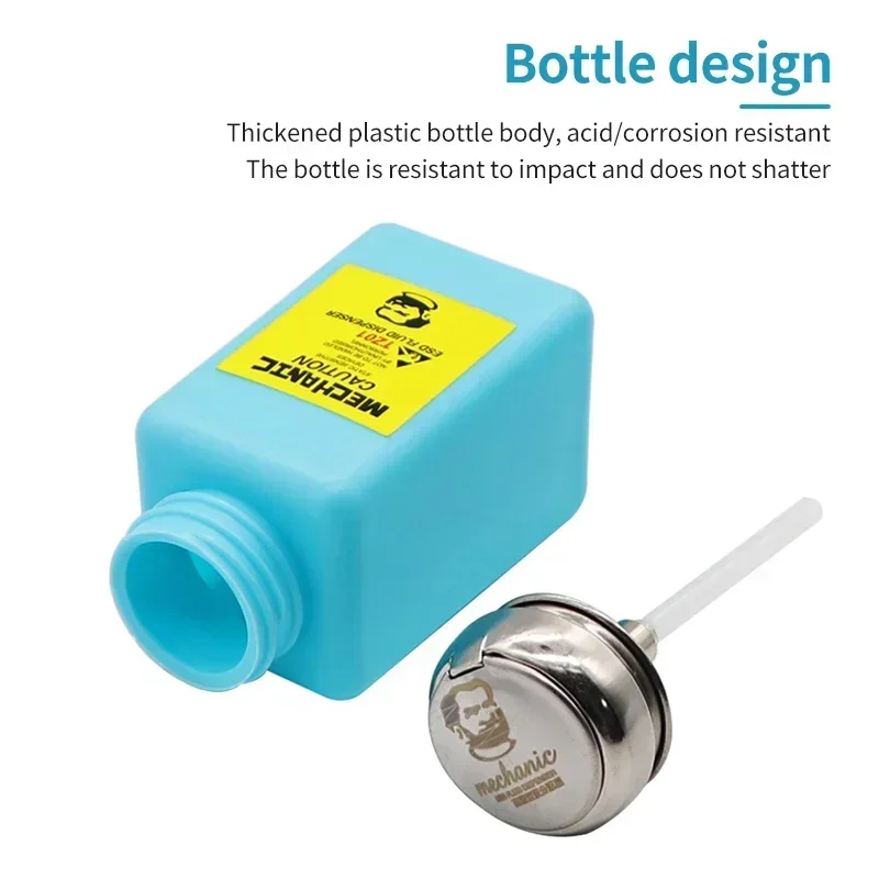 Mechanic Sprayproof Alcohol Bottle TP01 TZ01 Corrosion Protection for Repair and Cleaning of Precision Electronic Equipment thumbnail 4