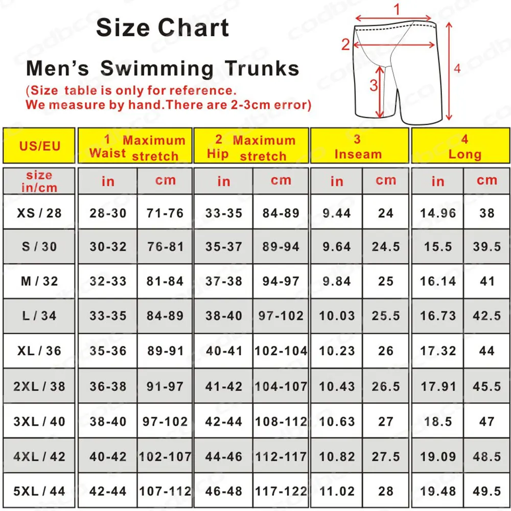 Summer Men's Swim Jammers Endurance Athletic Training Swimsuit Tights Shorts Beach UV Swimwear Swimming Trunks Gym Surfing Short thumbnail 6