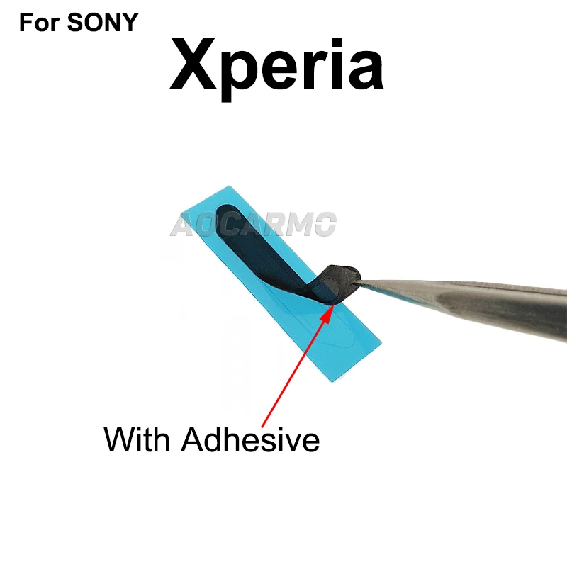 Aocarmo For SONY Xperia 1 II III V VI 5 II X1ii X1iii X5ii Top Dust Mesh Ear Speaker Earpiece Grid With Waterproof Adhesive thumbnail 2