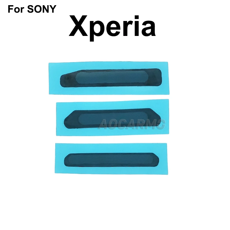 Aocarmo For SONY Xperia 1 II III V VI 5 II X1ii X1iii X5ii Top Dust Mesh Ear Speaker Earpiece Grid With Waterproof Adhesive thumbnail 3
