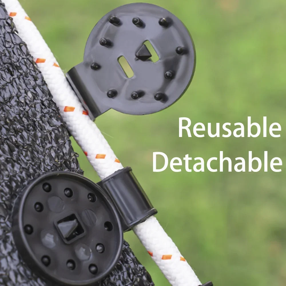 10-200pcs Shade Cloth Clips Shade Fabric Clamps Net Mesh Cover Sunblock Fabric In Garden Backyard Greenhouse Grommets  accessory thumbnail 4