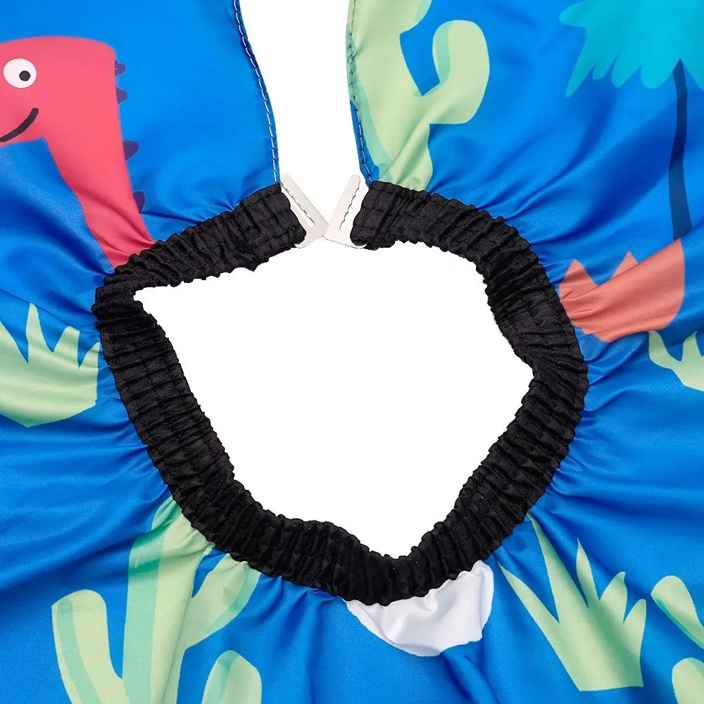 Professional Kids Barber Cape Accessories Durable Cute Hair Cutting Cape Waterproof Hairdressing Salon Cape thumbnail 3