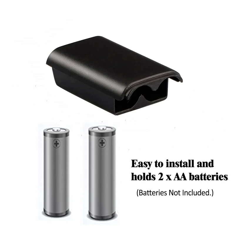 For Xbox 360 Wireless Controller Battery Case Cover Replacement for Xbox360 Gamepad Joystick AA Battery Back Cover Accessories thumbnail 2