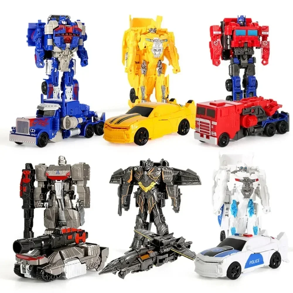 Transformation Car Toy One Step Deformation Robot Action Figure Model Kid Puzzle Toy Anime Robot Model Deformation Car thumbnail 6