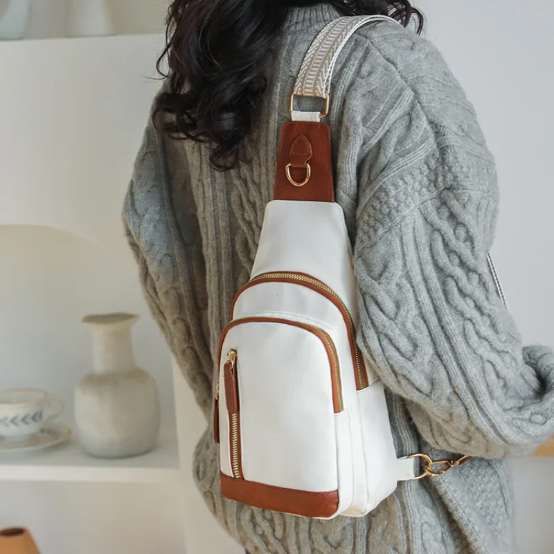 Women Bag Fashion Sling Bag for Woman High Quality PU Leather Pack Crossbody Chest Bolsa Feminina Sacs À Main Shoulder Messenger thumbnail 3