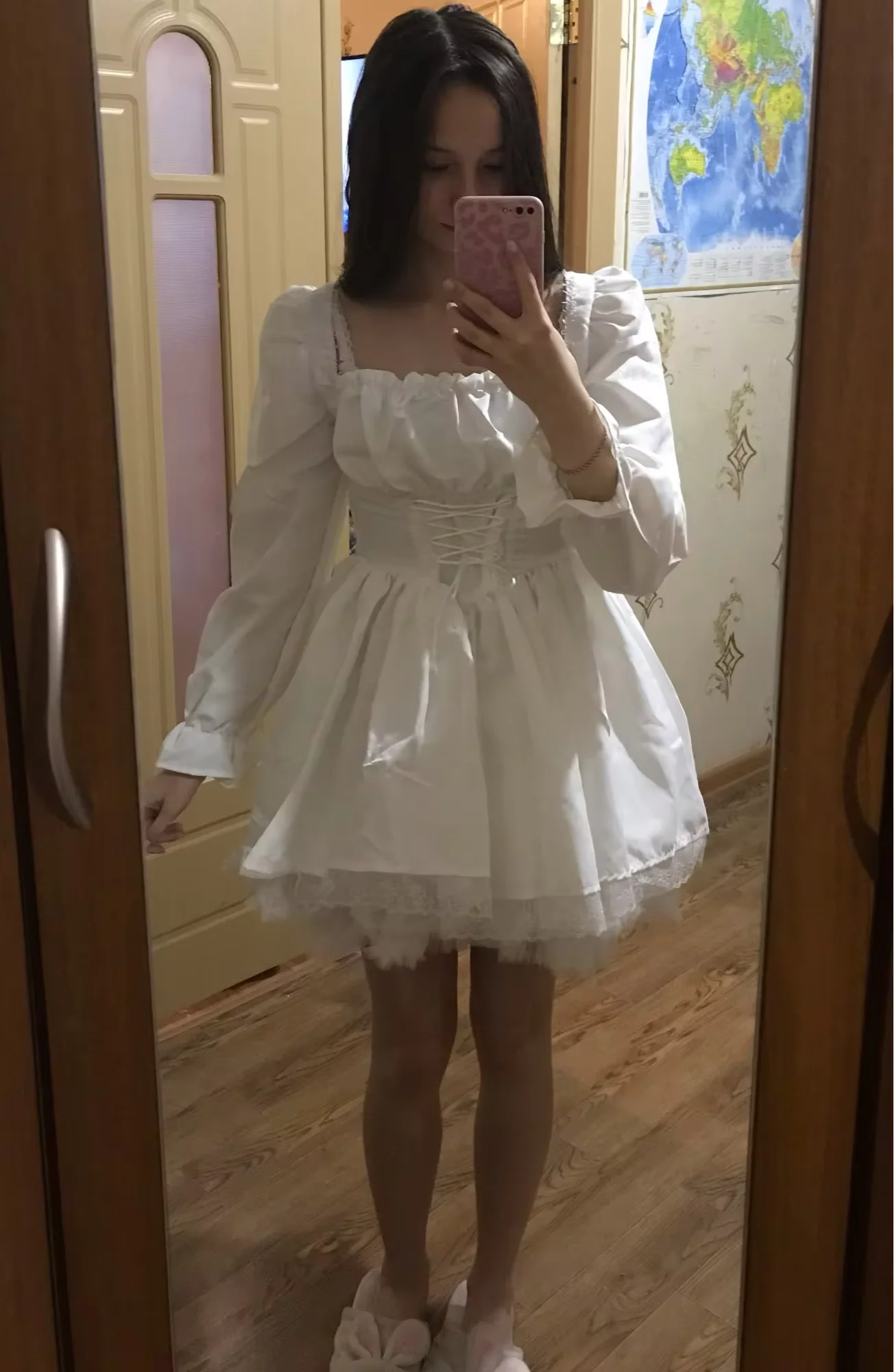 Lolita Petticoat Woman Free Short Halloween Crinoline Mini Ball Gown Underskirt Rockabilly Tulle Stock Tutu Skirt Cosplay Party thumbnail 4