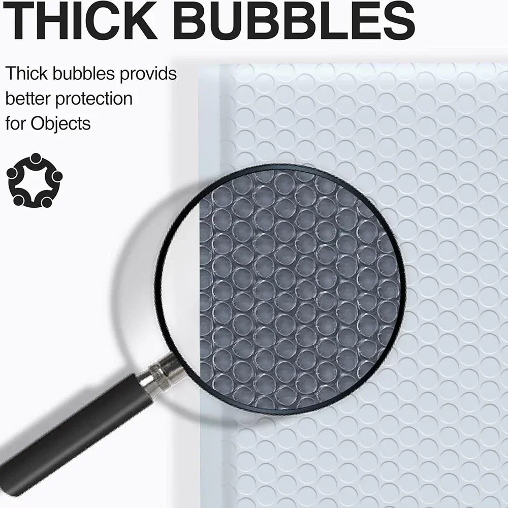 Multifunctional Adhesive Business Mailing Packages White Foam Bubble Envelopes Adhesive Waterproof Shipping Bags for Packing thumbnail 4