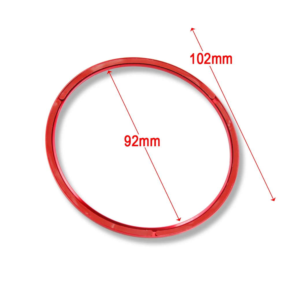 For Audi A1 A3 A4 A5 A6 A7A8 Q3 Q5 Q7 SQ5 S1 S3 S4 S5 S6 S7 S8 RS3 RS5 RS6 Car Steering Wheel Decoration Ring Trim Cover Sticker thumbnail 6